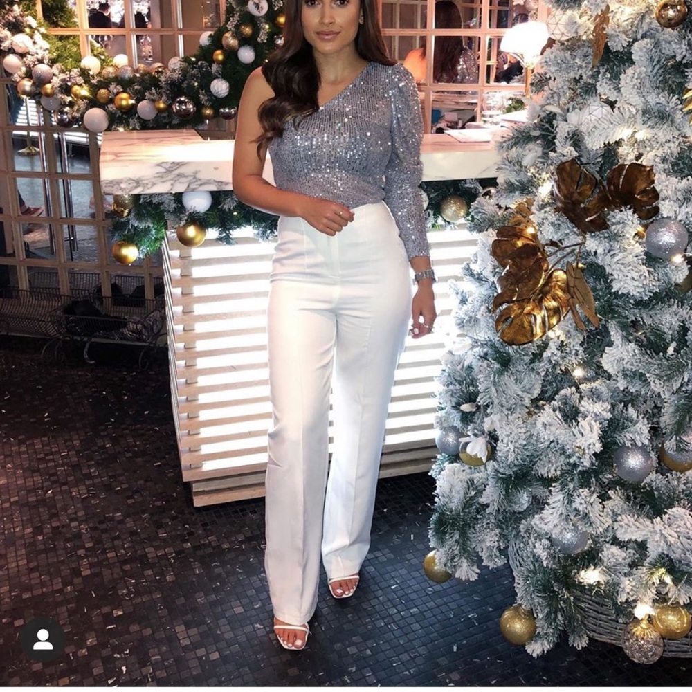 Zara sequin bodysuit